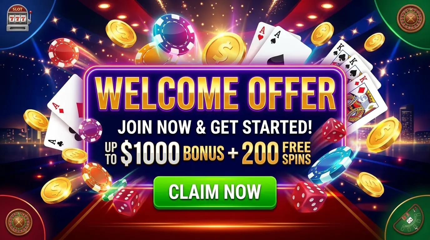Willkommensangebot Druckgluck casino